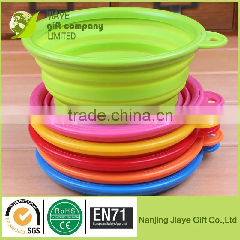 New Design Collapsible Silicone Pet Bowl