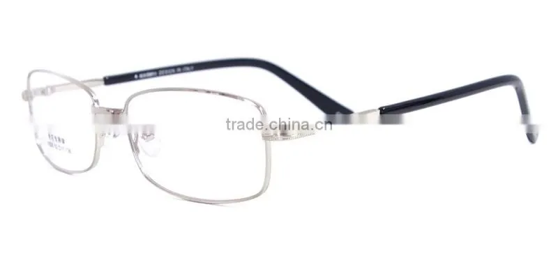 Metal Material Full Rim Square 2015 Fashion New Model Reading Eyewear Frame Glasses From China For Men