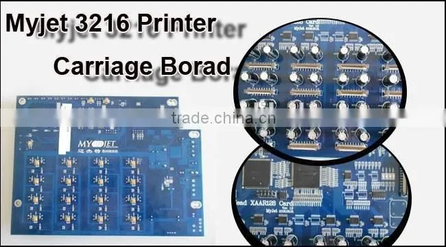 Main board / headboard for flora printer