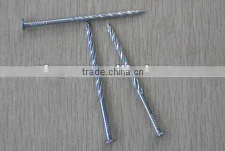 top selling galvanized twisted nails China manufacturer