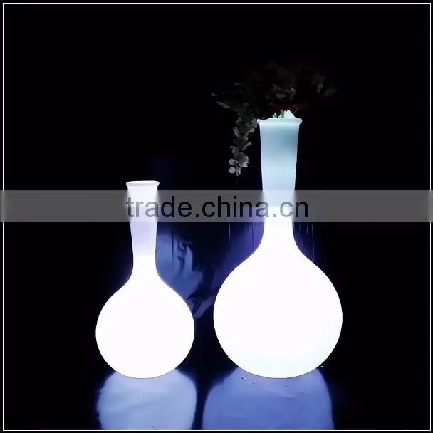 New Led Flower pot vases with remote control 5210F