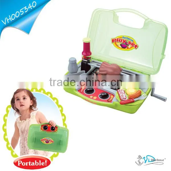Voice Control Barbecue Toy Set/Kids Cooking Play Set Toys For Kids