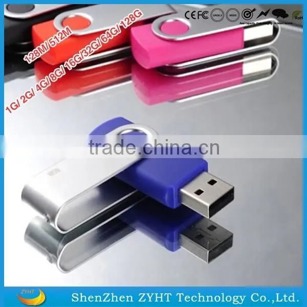 wholesale bulk promotional low price swivelling usb memory stick swivel usb pendrive with high speed
