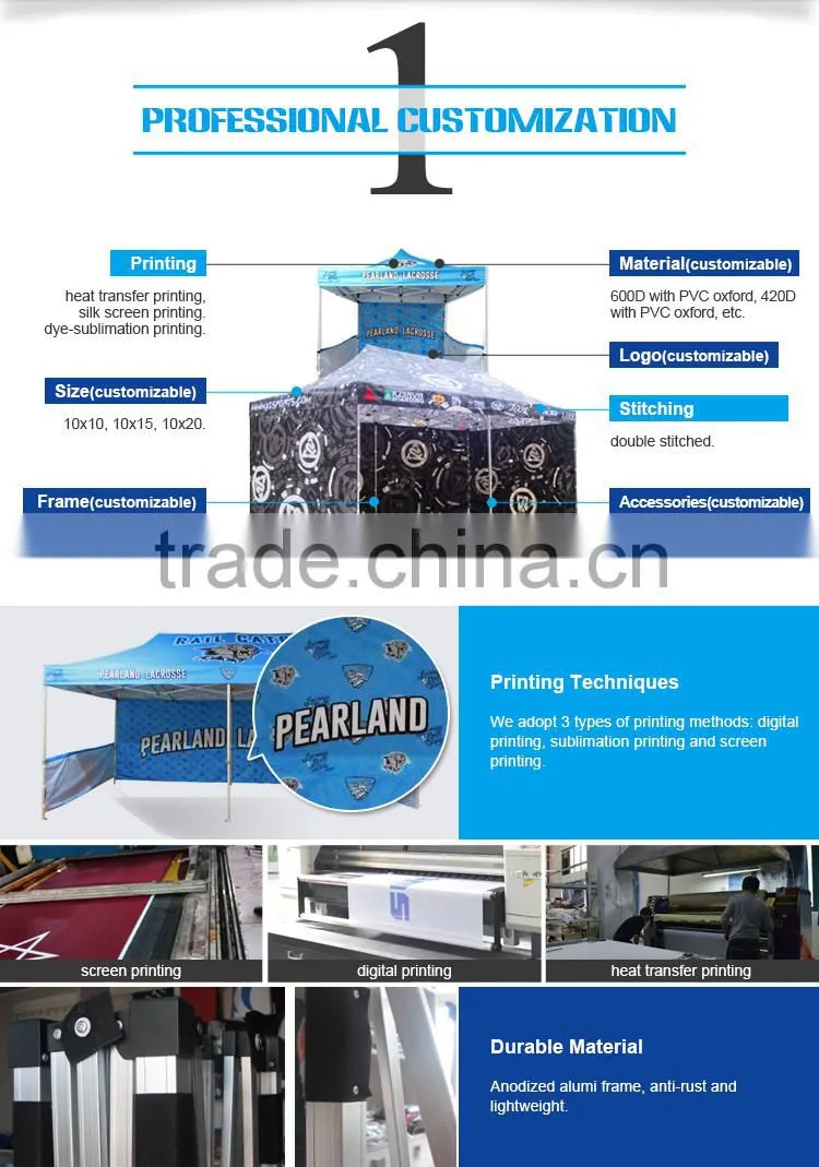 Custom Outdoor Folding Big Tent For Events
