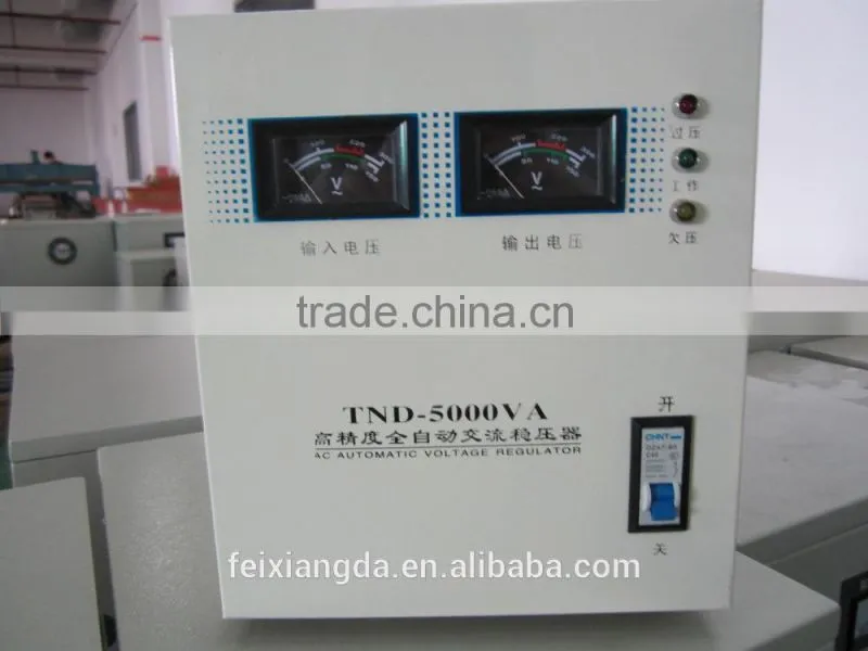 SVC High precision single phase voltage stabilizer home usage 500VA voltage regulator