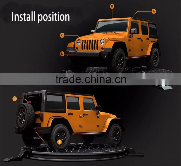 390W car led warning light bar waterproof combo beam led offroad light bar