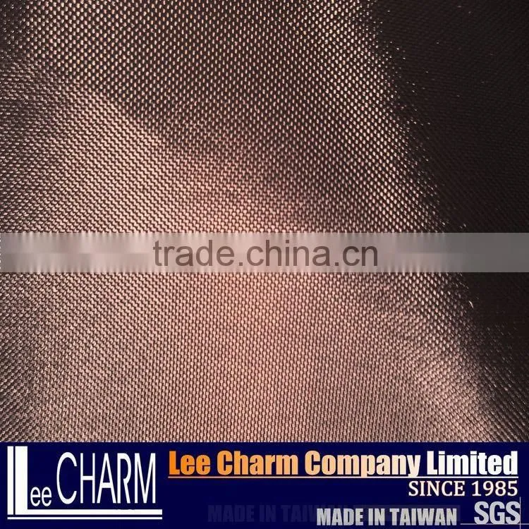 Leaf Green Taffeta Artificial Plant Material Stiff Fabric