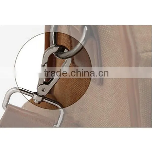 2016 newest style cotton canvas bag school bag