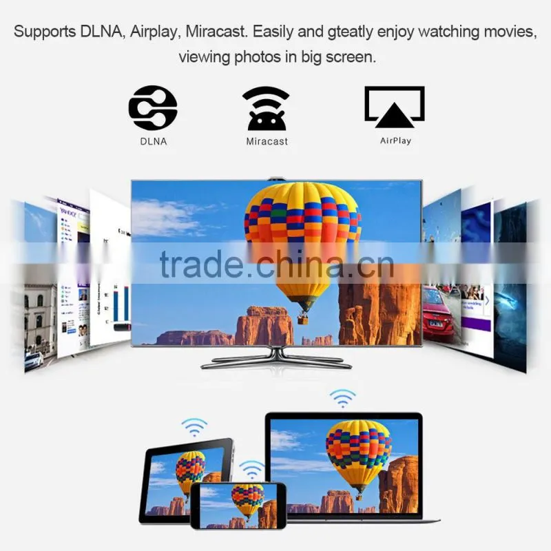 Vensmile KIII Amlogic S905 2GB/16GB Android 5.1BT4.0 Fully KODI 16.0 4k Android tv box KIII Amlogic S905