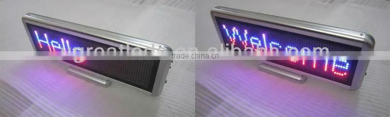 Tri-color Led Message Moving Display