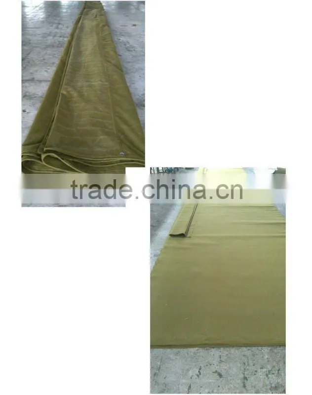 Waterproof and Fireproof PVC Coated Canvas Tarpaulin