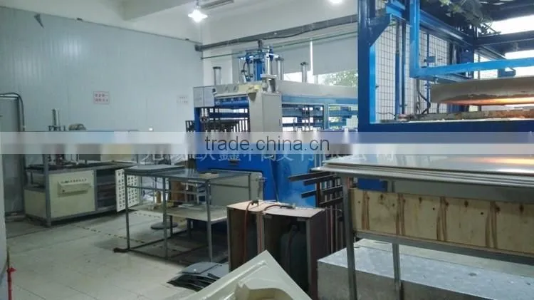 vacuum forming thick blister clear plastic cover/clamshell PVC tray