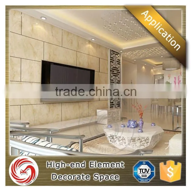 Wall decoration U shape metal tile trim