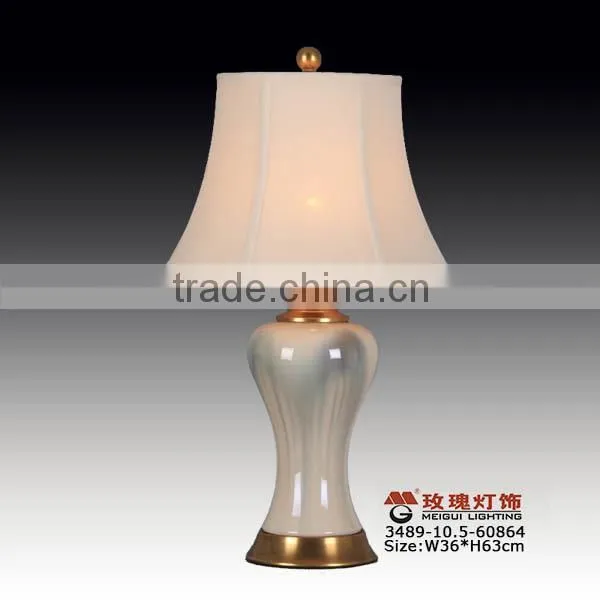 decor lights for desk with glaze finishing