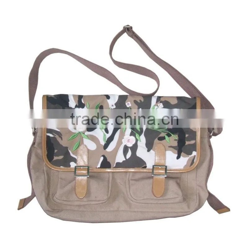 Cotton sling bag
