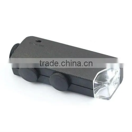 100 X Mini LED Microscope for Apple iPhone 4 4S with Protector Case Micro Camera Lens
