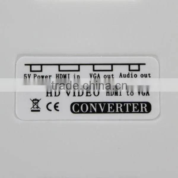 High-definition Digital to VGA Analog Video Converter 1080P
