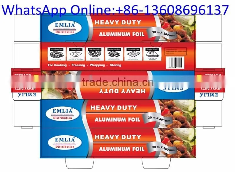 30 meters catering foil rolls for food packaging