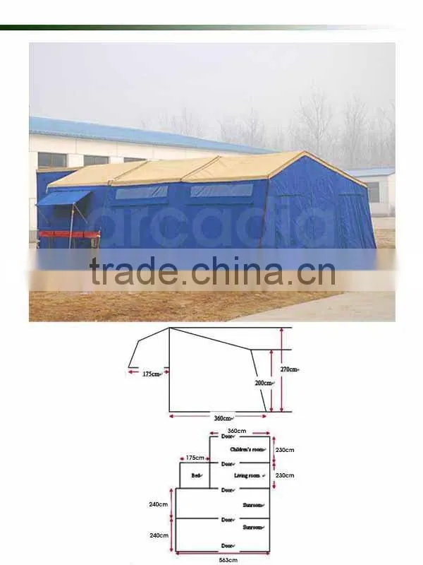 Arcadia polycotton ristop camper trailer tent