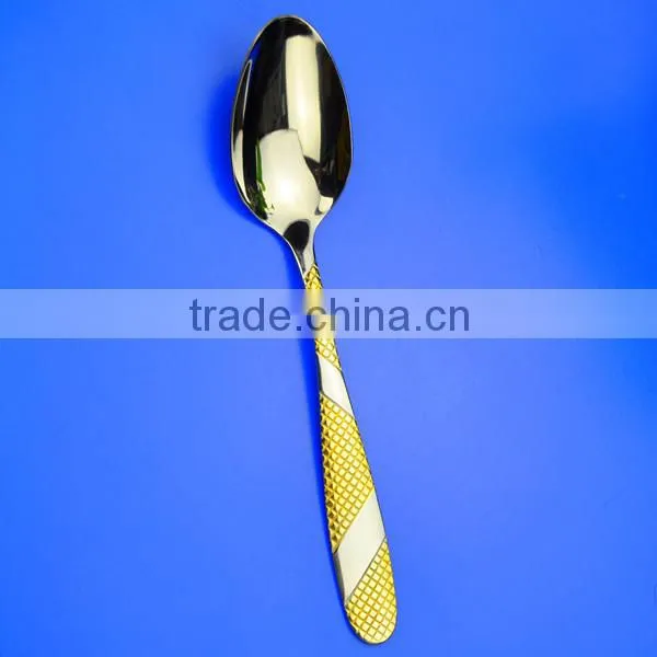 Diverting stainless steel bar spoon