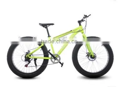 hi-ten steel 26*4.0 inch 7 speed snow bike made in China
