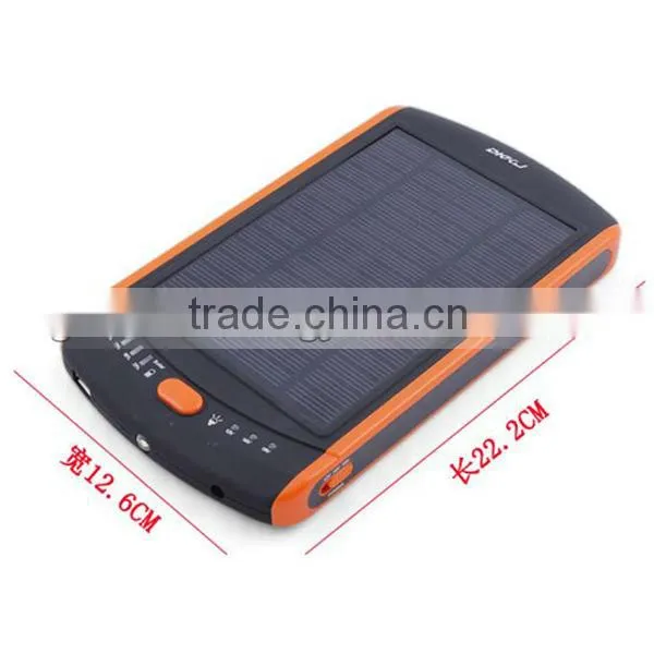 23000mAh 85Wh Solar energy Power Bank Portable Charger for Laptop
