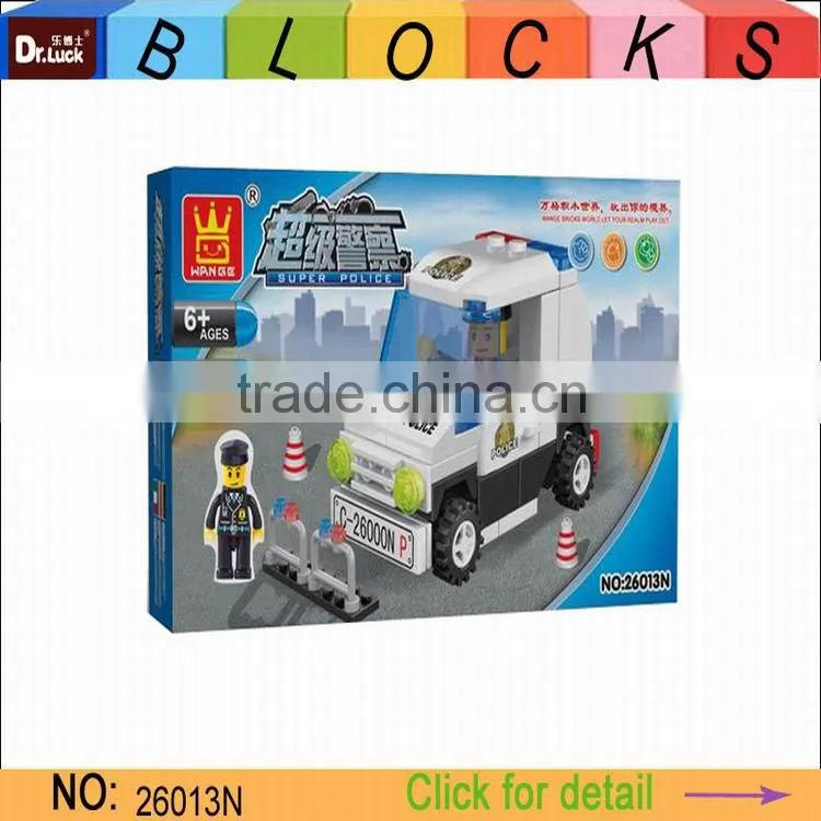 mini Super Police Block Set building toys for boys