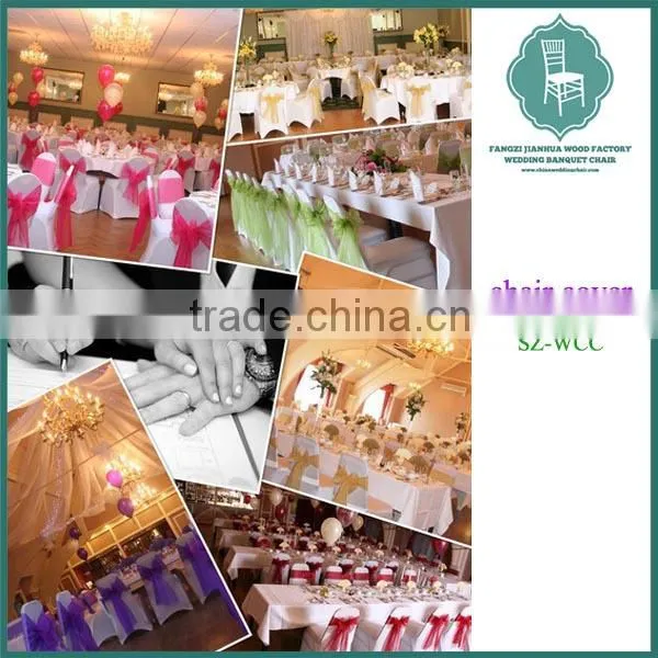 ruffled chair cover wedding chair cover