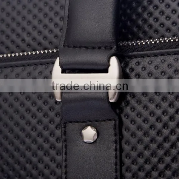 Casual high quality leather shoulder handbag man