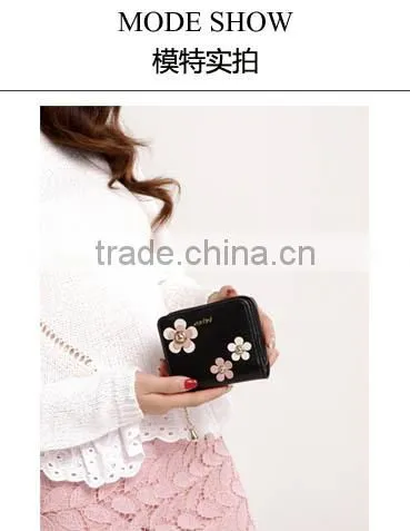 2014 Handmade brand ladies women leather wallet