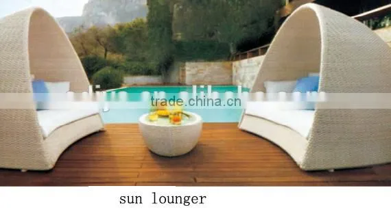 outdoor leisure wicker daybed