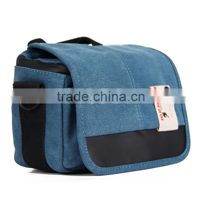Besnfoto BF-1015 navy stylish dslr camera bag mirrorless camera shoulder bag