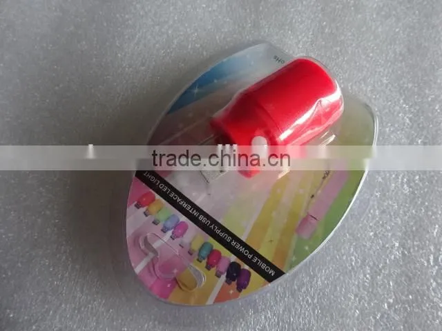 multicolor portable colorful USB universal light