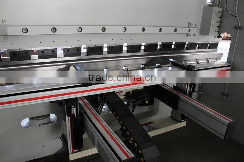 SCMT Quality Hydraulic Press Brake Machine, Delem DA66T CNC Sheet Bending Machine white color