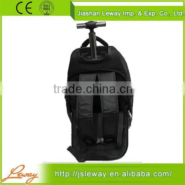 Hot sale!!! China design fashion eminent trolley backpack bag