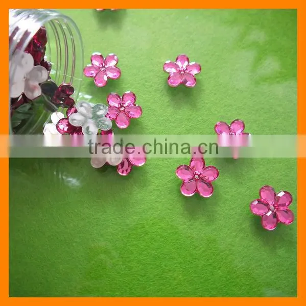 Flower Wedding Decoration Rhinestone Beads Jewelry