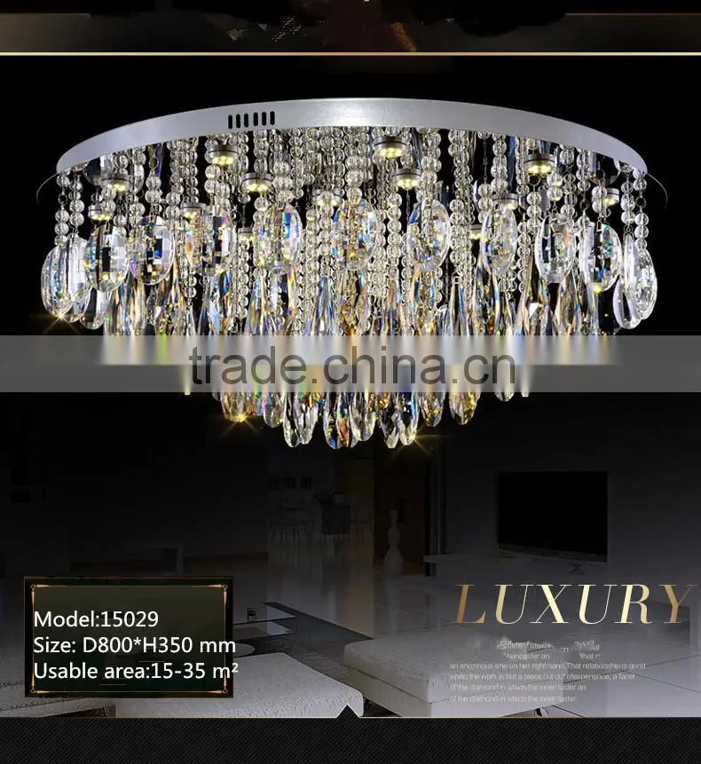 European style crystal / contemporary / candle /restaurant/ bedroom ceiling lamp