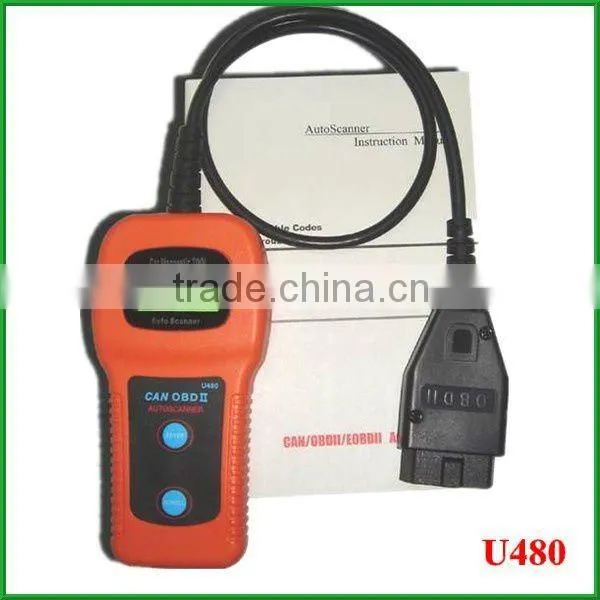 U480 Car CANBUS trouble Code OBDII OBD 2 reader Scanner Diagnostic Engine Check