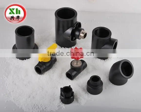China wholesale custom HDPE fittings , hdpe pipes fittings , hdpe compression fittings