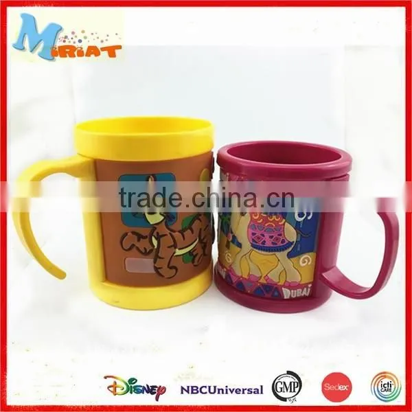 3d cartoon most popular teddy bear colorful plastic mug