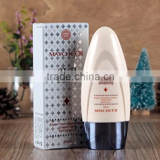MAYCHEER triple effect whitening BB Cream Whitening SPF25 sunscreen isolation makeup wholesale maquiagem