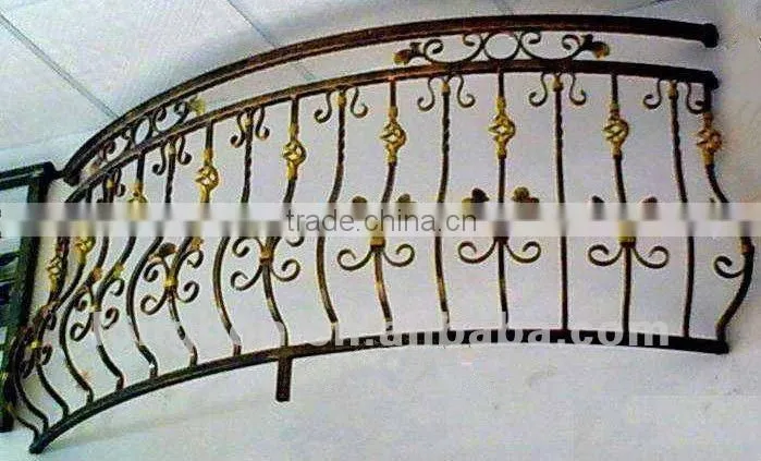 Top-selling security cast iron balcony fence finials
