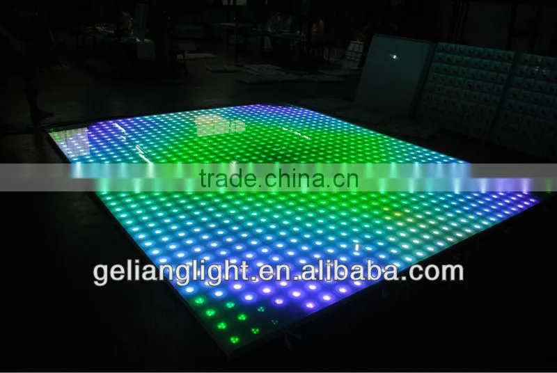 2014 Most Professional Dance Floor Waterproof Floor LED Light