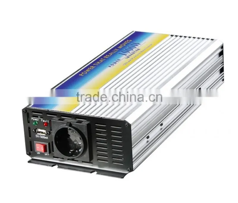 HYP-1000W 12v,24v DC to AC 110v,220v,230v output Pure sine wave power inverter