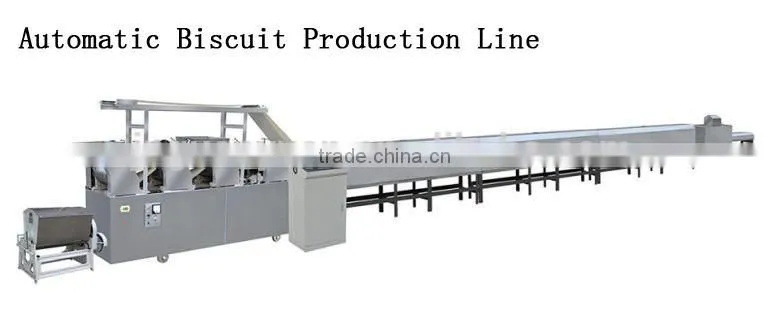 CE approved fully automatic machine hard and soft biscuit making machine
