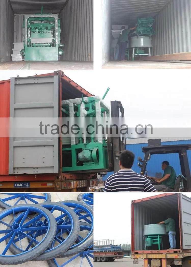 2016 WANTE MACHINERY QT4-24 BLOCK MACHINE LINE DELIVERING TO PHILIPPINES