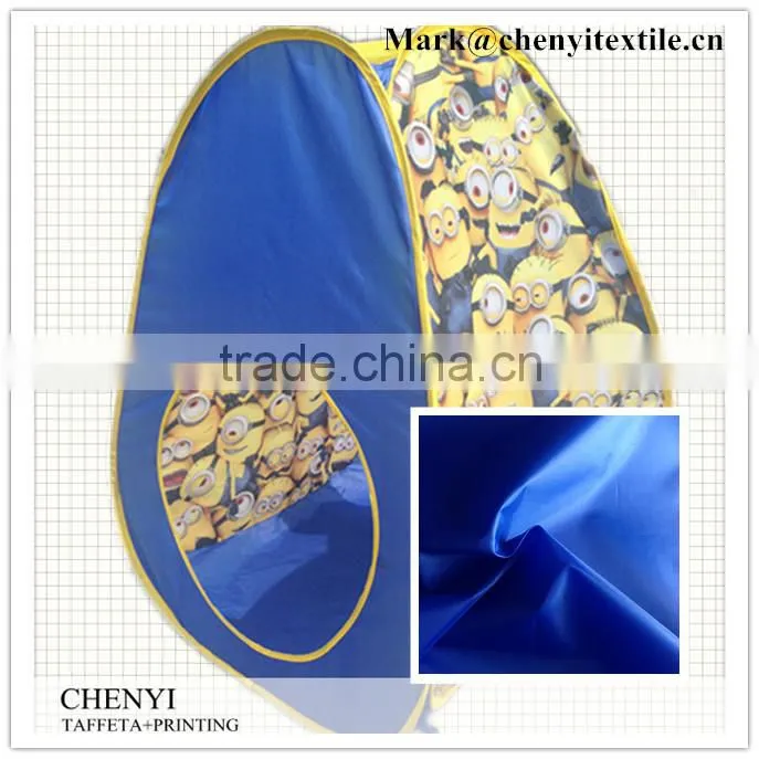 Manufacturer 100poly waterproof PU coated taffeta roll