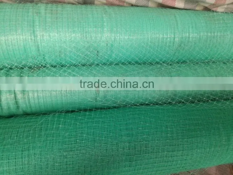 Anti- bird plastic netting in agriculture