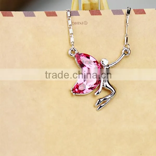 925 silver blue sapphire pendant