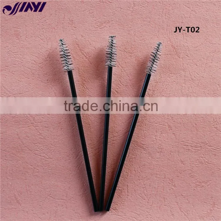 Makeup eyelash mascara brush steel PBT plastic Nylon Brush
